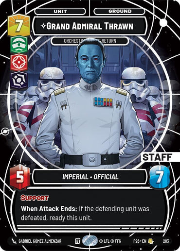 Grand Admiral Thrawn - Orchestrating His Return (203) (203) [Galactic Championship 2026]