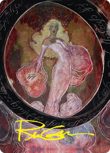 Galadriel's Dismissal Art Card (Gold-Stamped Signature) [The Hobbit Art Series]