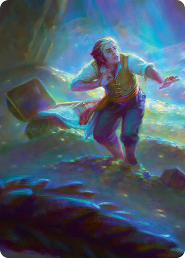 Bilbo's Burglaring Art Card (10/12) [The Hobbit Art Series]