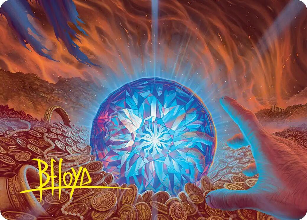 The Arkenstone Art Card (Gold-Stamped Signature) [The Hobbit Art Series]
