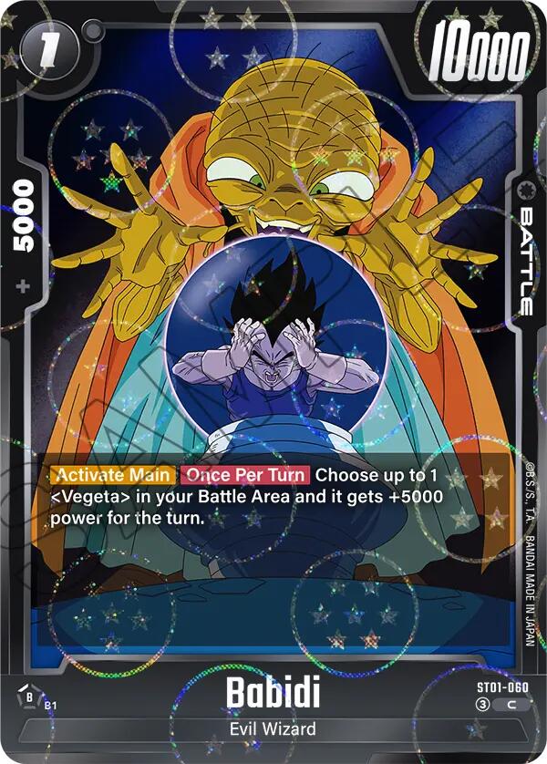 Babidi (ST01-060) (Dragon Ball Pattern) [Story Booster 01]