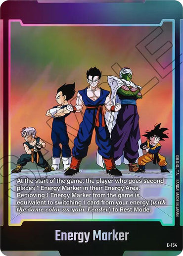 Energy Marker (E-154) [Fusion World Energy Markers]
