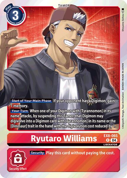 Ryutaro Williams [EX8-065] [Limited Card Pack -Final Crest-]