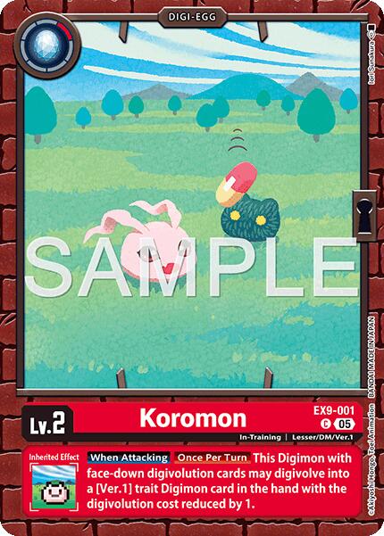 Koromon [EX9-001] [Limited Card Pack -Final Crest-]