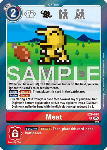 Meat [EX9-070] [Limited Card Pack -Final Crest-]