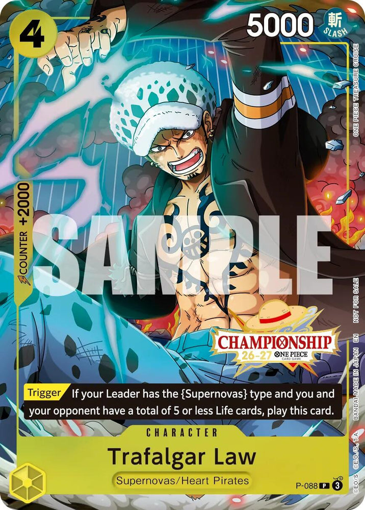 Trafalgar Law (CS 26-27 Event Pack Finalist Ver.) [One Piece Promotion Cards]