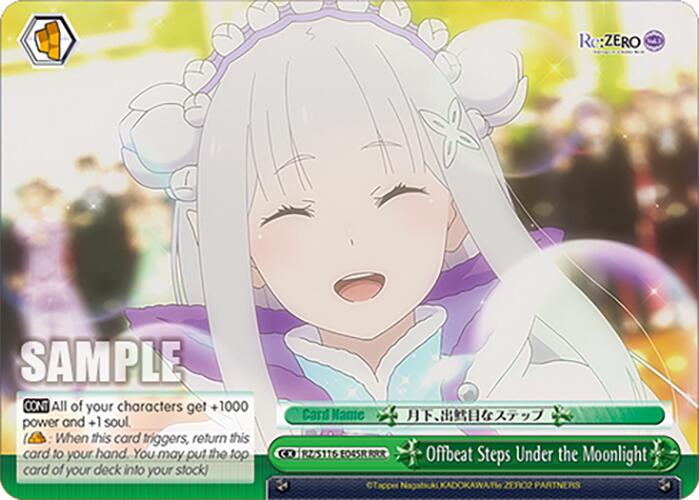 Offbeat Steps Under the Moonlight (RRR) (RZ/S116-E045R) [Re:ZERO -Starting Life in Another World- Vol.3]