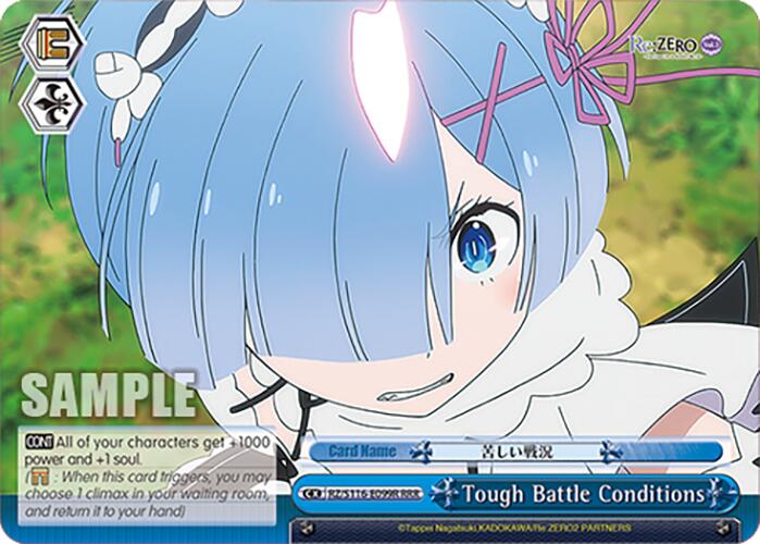 Tough Battle Conditions (RRR) (RZ/S116-E099R) [Re:ZERO -Starting Life in Another World- Vol.3]