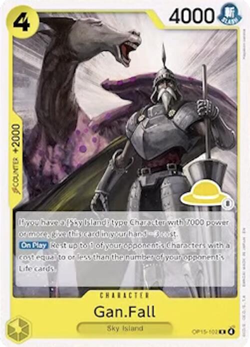 Gan.Fall (Luffy Deck) [Set Sail Deck Set]