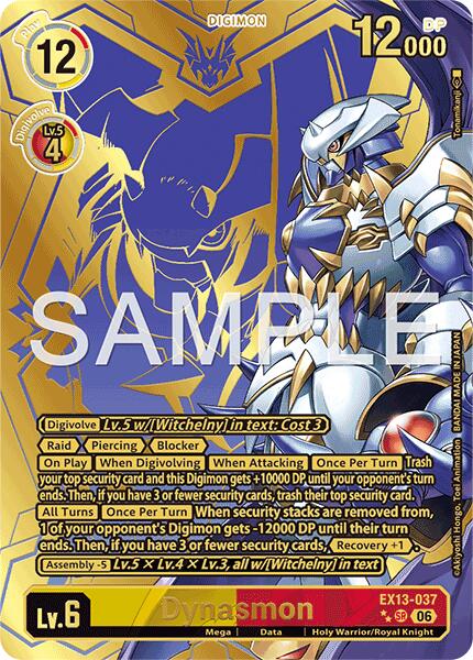 Dynasmon [EX13-037] (Rare Pull) [Chivalrous XIII]