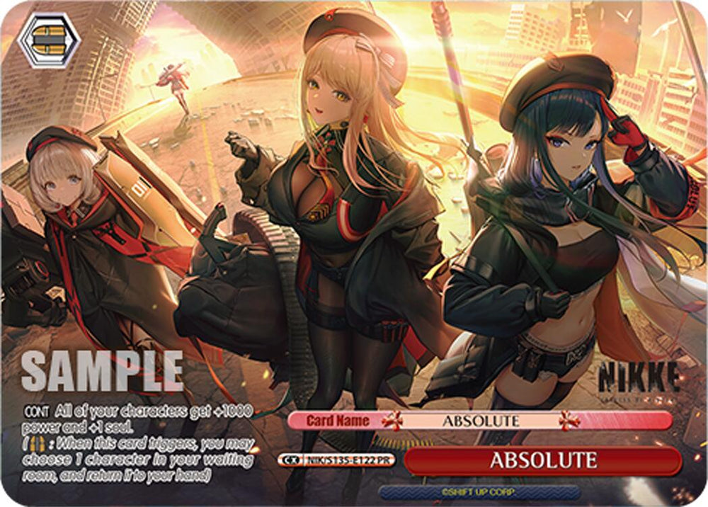 ABSOLUTE (NIK/S135-E122) (PR) [GODDESS OF VICTORY: NIKKE Vol.2]