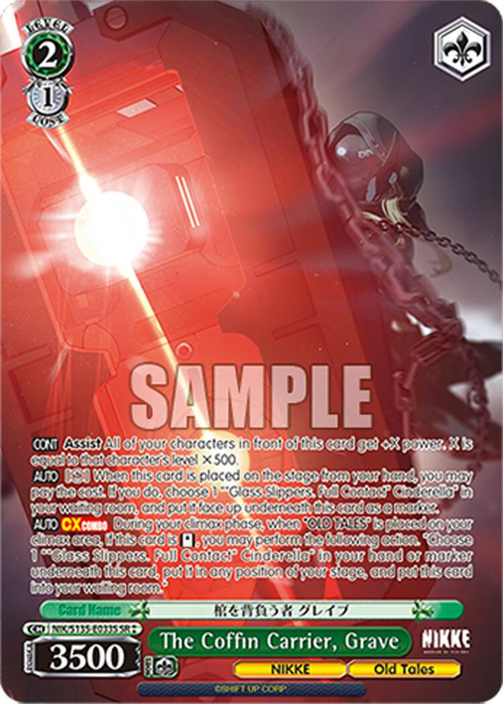 The Coffin Carrier, Grave (NIK/S135-E033S) (SR) [GODDESS OF VICTORY: NIKKE Vol.2]