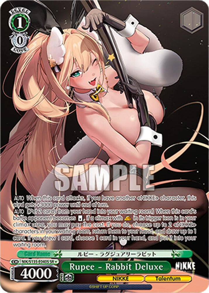 Rupee - Rabbit Deluxe (NIK/S135-E040S) (SR) [GODDESS OF VICTORY: NIKKE Vol.2]