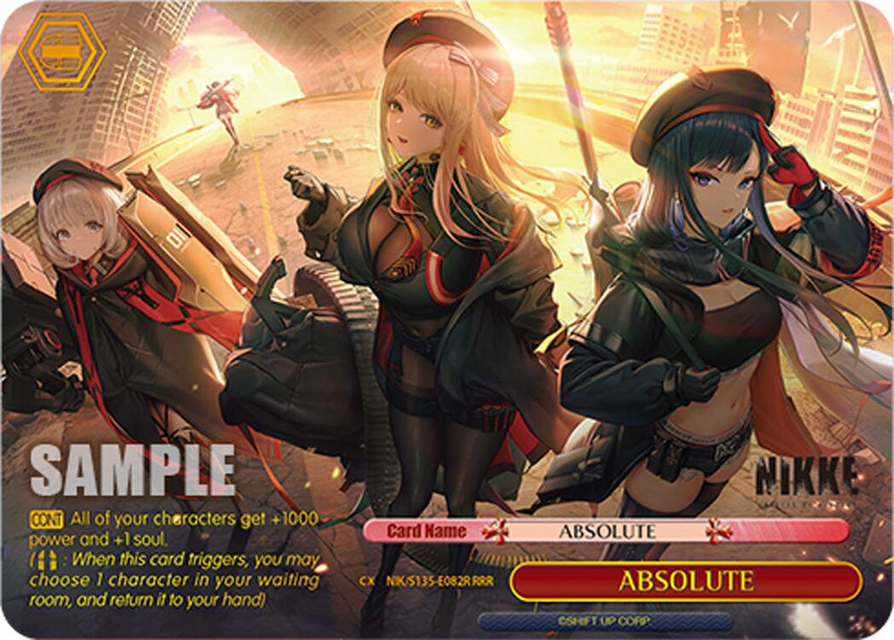 ABSOLUTE (NIK/S135-E082R) (RRR) [GODDESS OF VICTORY: NIKKE Vol.2]