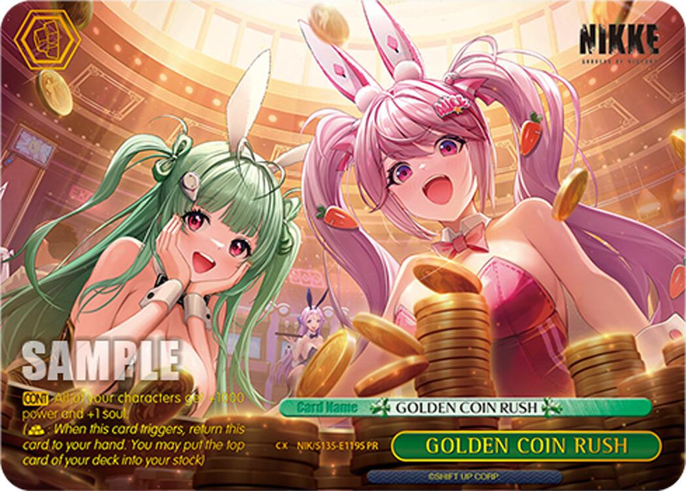 GOLDEN COIN RUSH (NIK/S135-E119S) (PR) (Foil) [GODDESS OF VICTORY: NIKKE Vol.2]