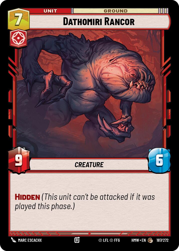 Dathomiri Rancor (187/272) (187/272) [Homeworlds]