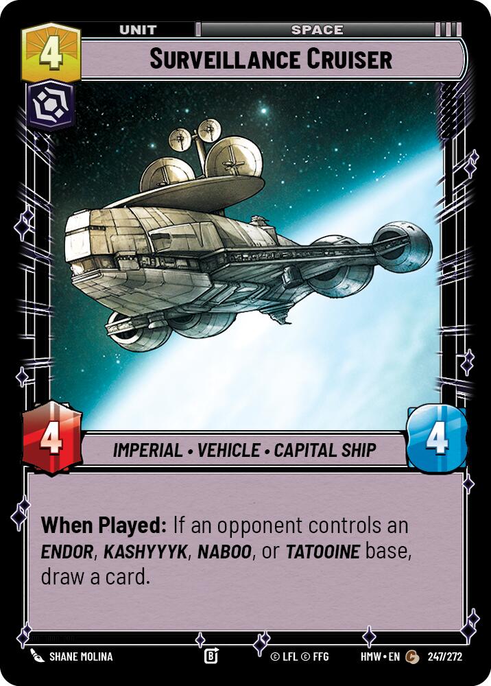 Surveillance Cruiser (247/272) (247/272) [Homeworlds]