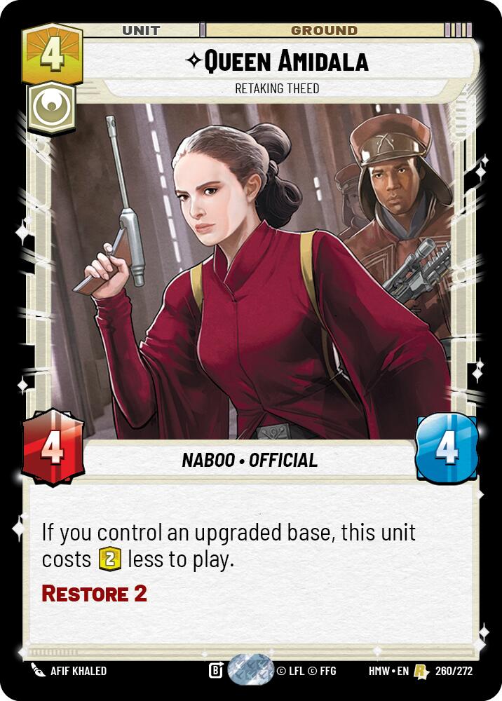 Queen Amidala - Retaking Theed (260/272) (260/272) [Homeworlds]