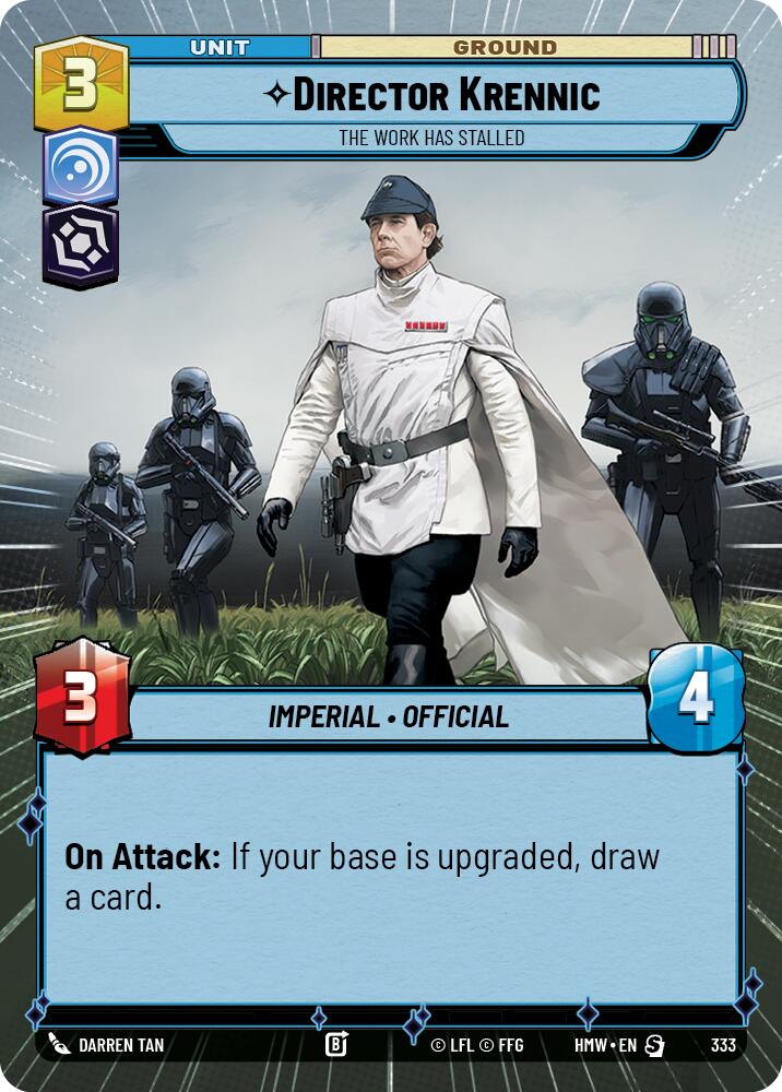 Director Krennic - The Work Has Stalled (333) (Hyperspace) (333) [Homeworlds]