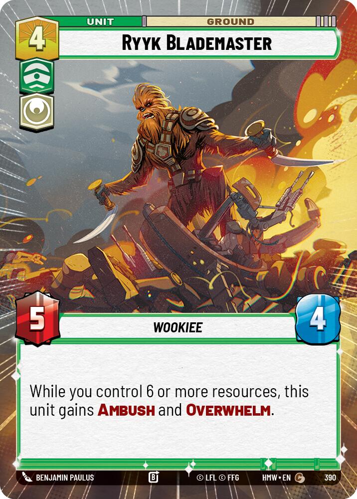 Ryyk Blademaster (390) (Hyperspace) (390) [Homeworlds]