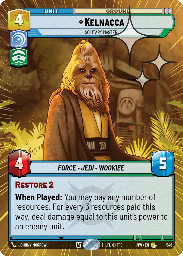 Kelnacca - Solitary Master (546) (Hyperspace Foil) (546) [Homeworlds]