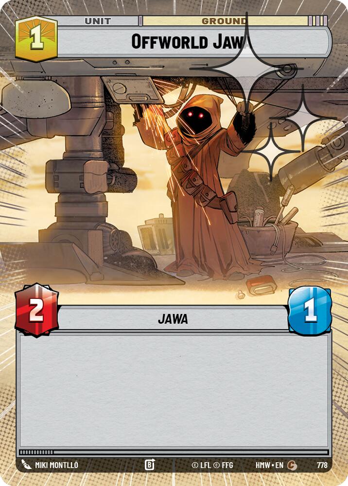 Offworld Jawa (778) (Hyperspace Foil) (778) [Homeworlds]
