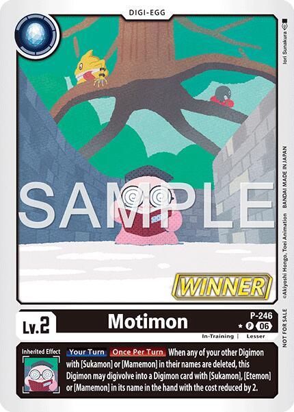 Motimon [P-246] (Official Store Tournament 2026 Vol. 4 Winner) [Promotional Cards]