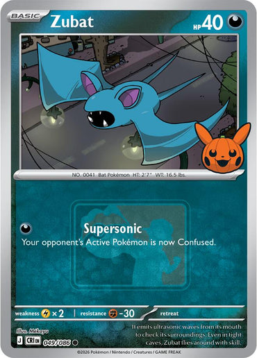 Zubat (049/086) (Pokeween 2026) [Miscellaneous Cards]