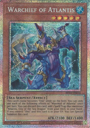 Warchief of Atlantis (Starlight Rare) [BETB-EN014] Starlight Rare