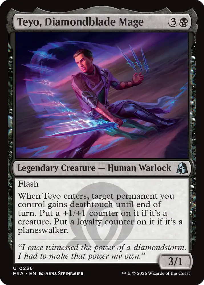 Teyo, Diamondblade Mage [Reality Fracture]