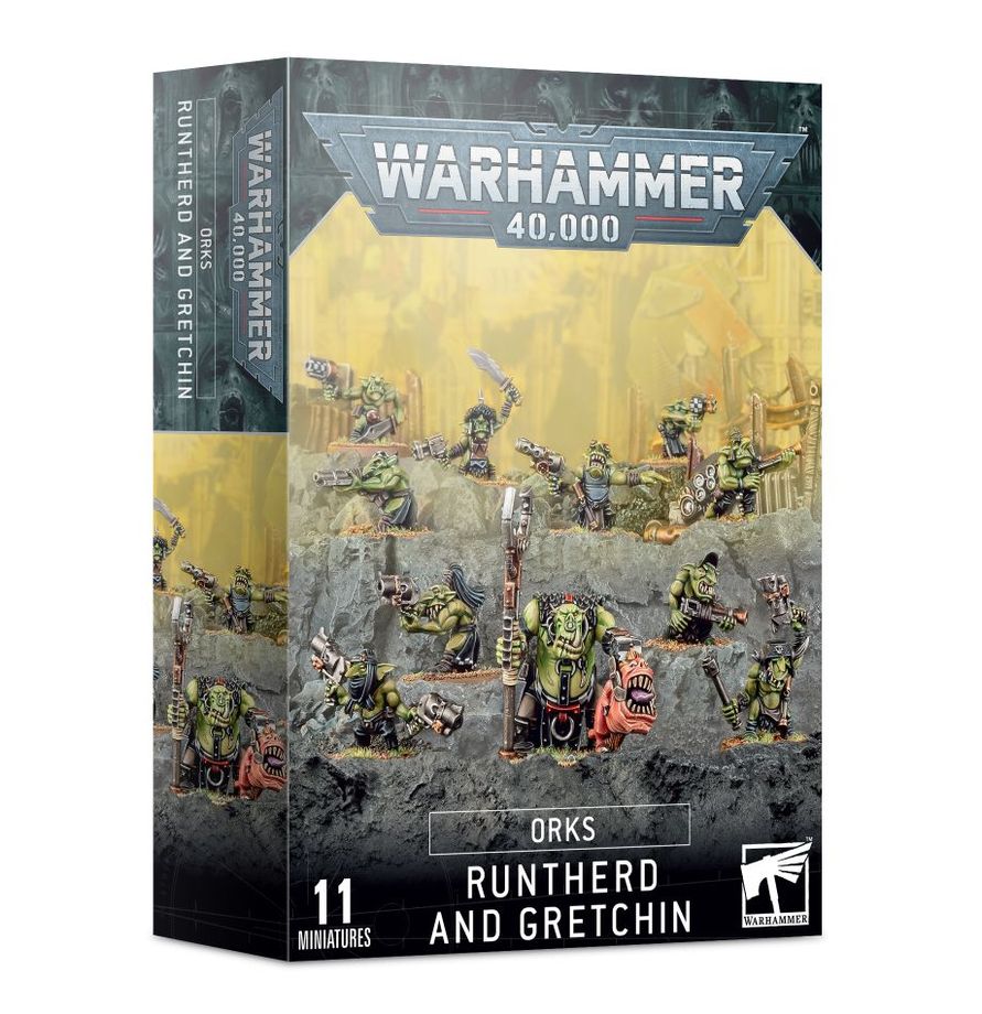 Warhammer 40k: Orks: Runtherd and Gretchin