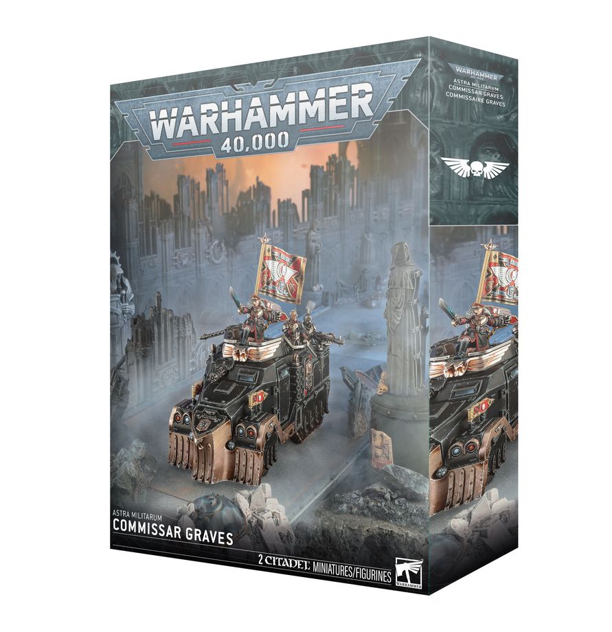 Warhammer 40k: Astra Militarum: Commissar Graves