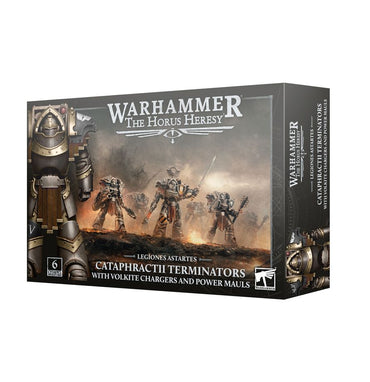 Warhammer Horus Heresy: L/A Cataphractii Terminators (volkite chargers) (power maul)