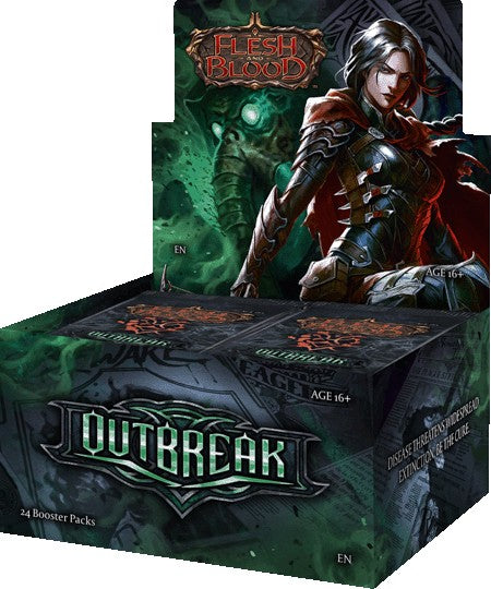Flesh and Blood: Outbreak Booster Display