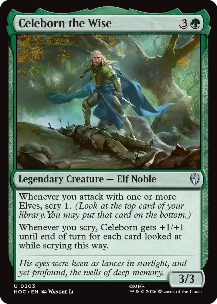 Celeborn the Wise [The Hobbit: Eternal-Legal]