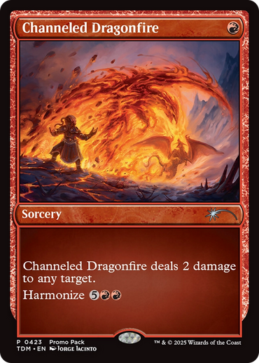 Channeled Dragonfire [Tarkir: Dragonstorm]