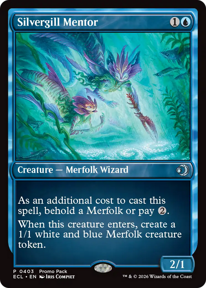Silvergill Mentor [Lorwyn Eclipsed]