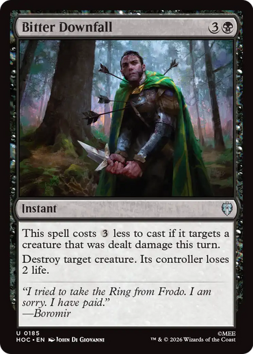 Bitter Downfall [The Hobbit: Eternal-Legal]