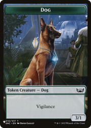 Shapeshifter // Dog Double-Sided Token [The List]