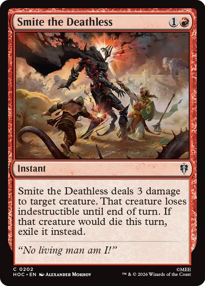 Smite the Deathless [The Hobbit: Eternal-Legal]