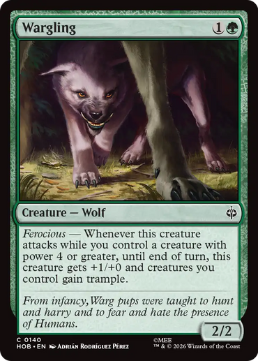 Wargling [The Hobbit]