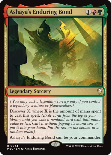 Ashaya's Enduring Bond [Mystery Booster: Commander Edition]