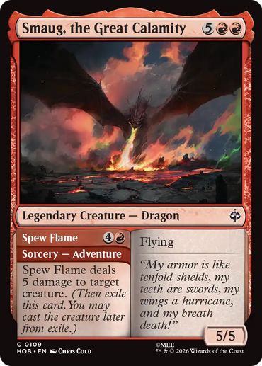Smaug, the Great Calamity [The Hobbit]