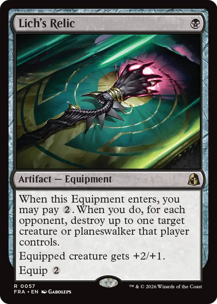 Lich's Relic [Reality Fracture]