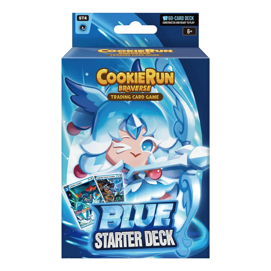 CookieRun Braverse Trading Card Game - Blue Starter Deck