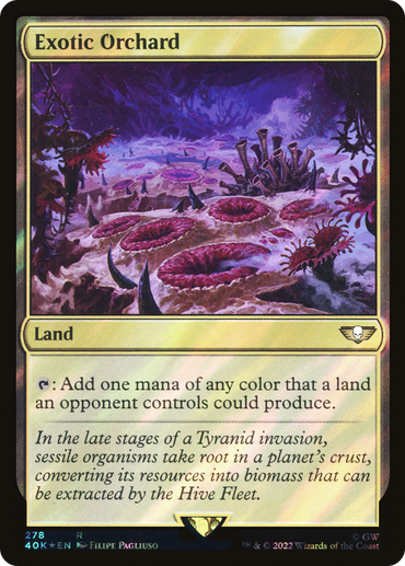 Exotic Orchard (Surge Foil) [Marvel Super Heroes Commander]