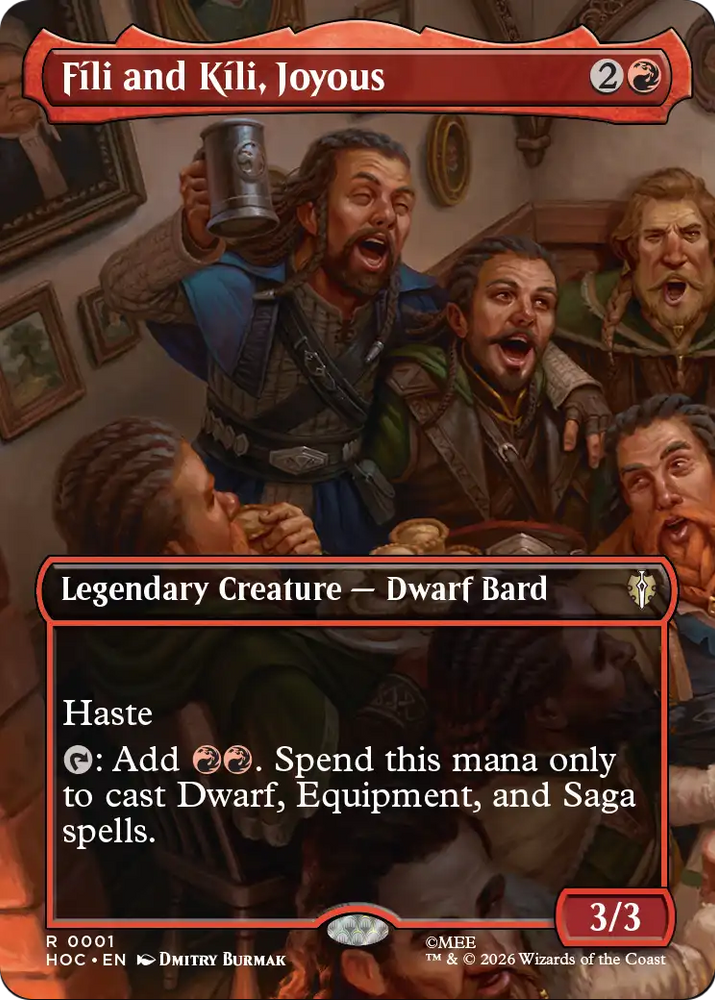 Fili and Kili, Joyous (Borderless) [The Hobbit: Eternal-Legal]