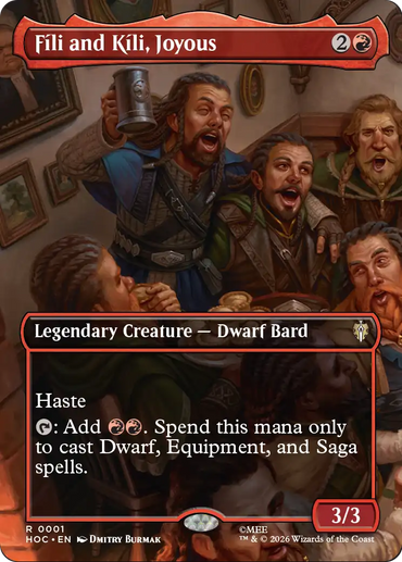 Fili and Kili, Joyous (Borderless) [The Hobbit: Eternal-Legal]