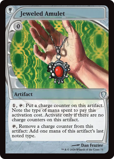 Jeweled Amulet (Future Sight) [Mystery Booster: Commander Edition]