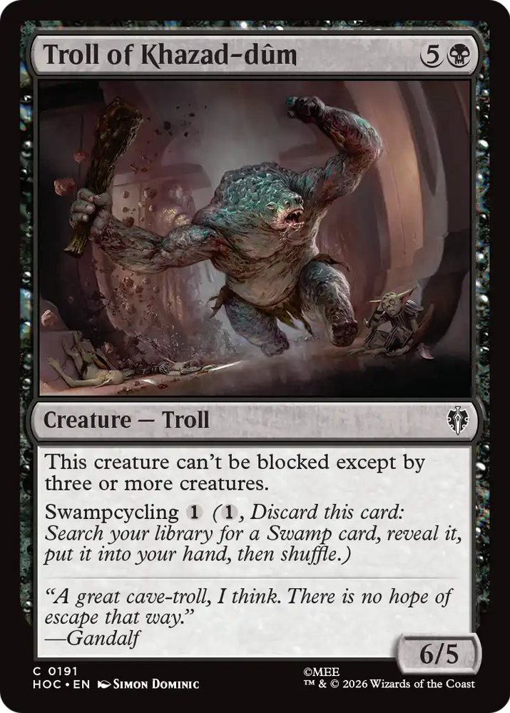Troll of Khazad-dum [The Hobbit: Eternal-Legal]